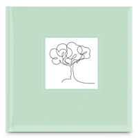Hama album klasický COLORFUL LINEART 30x30 cm, 80 strán, zelená