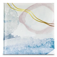 Hama album klasický WATERCOLOR 25x25 cm, 50 strán, modrá