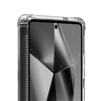 Hama Extreme Protect, kryt pre Samsung Galaxy S25+, materiál D3O, nezažltne, priehľadný